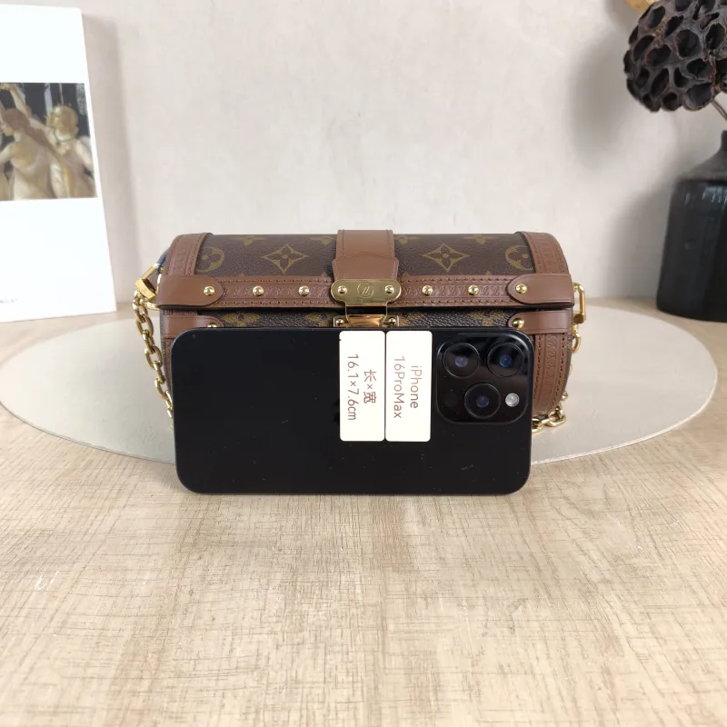 Louis Vuitton Crossbody Bag Papillon Trunk Monogram PVC Small 19 × 9 × 9 cm — cover view 5 of 6