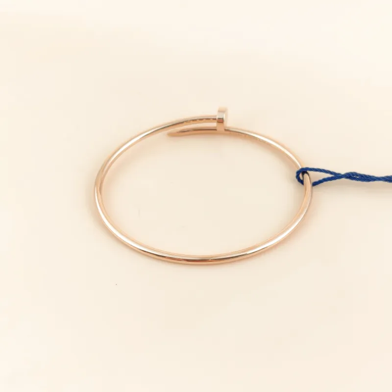 CARTIER Bangle Juste un Clou Bangle 18KR ose Gold Rose Gold 18KR ose Gold Small 17 — cover view 3 of 8