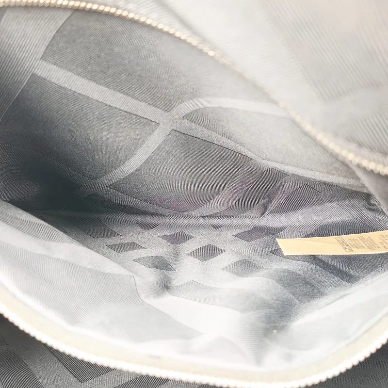 BURBERRY Top Handle Bag Shoulder Bag Blue Calfskin One Size 37 × 7 × 27 cm — detail view 6 of 12