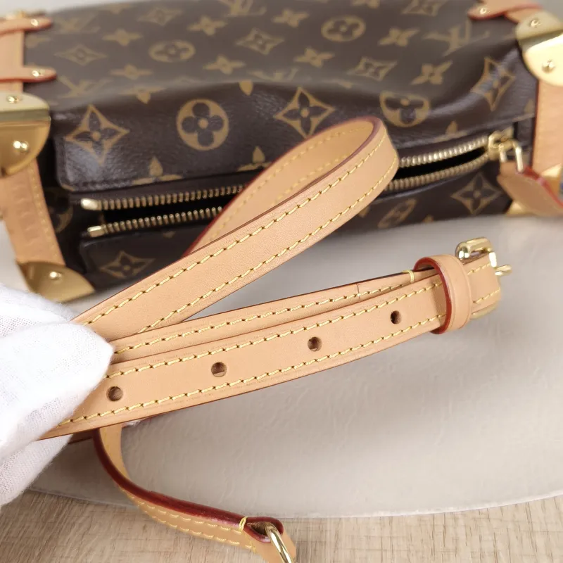 Louis Vuitton Crossbody Bag Side Trunk Box Monogram PVC Medium 23.5 × 8.5 × 16 cm — detail view 13 of 13