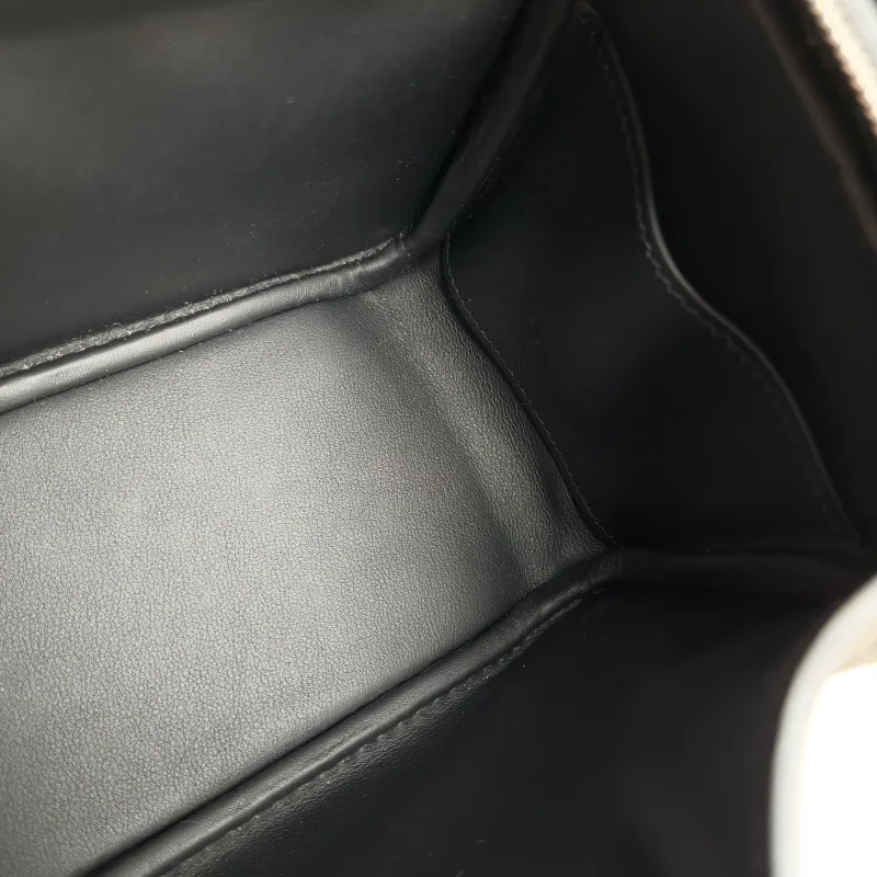 Hermès Shoulder Bag Lindy Mini 19 89Noir Black Taurillon Clemence TC Calfskin Mini 19 × 9 × 13 cm G — detail view 10 of 11