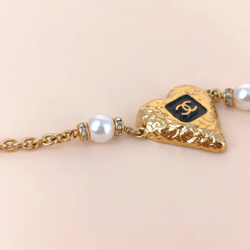 Chanel Necklace Pearl Necklace Gold One Size39cm — cover view 7 of 7