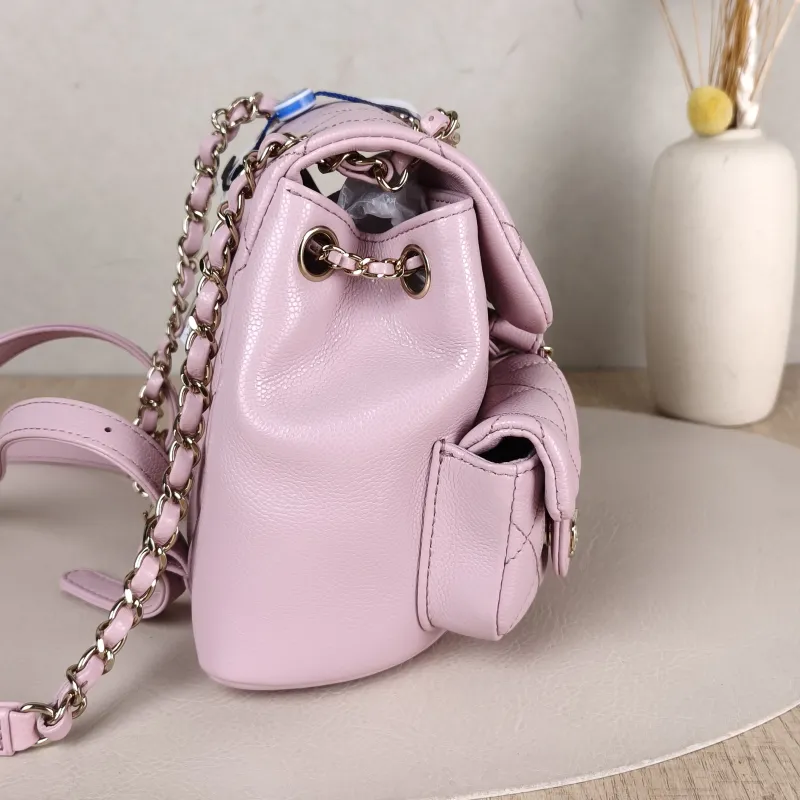 Chanel Backpack Duma Calfskin Small16.5 × 10 × 17.5 cm — detail view 13 of 15
