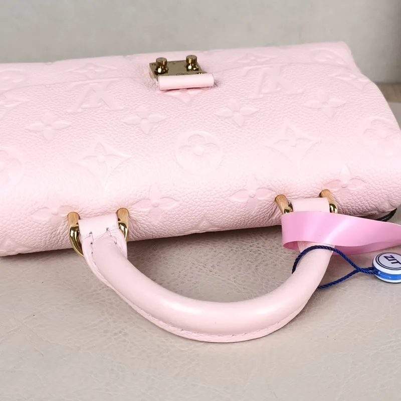Louis Vuitton Crossbody Bag MADELEINE Pink Calfskin nano 21 × 6 × 12.5 cm — detail view 6 of 12