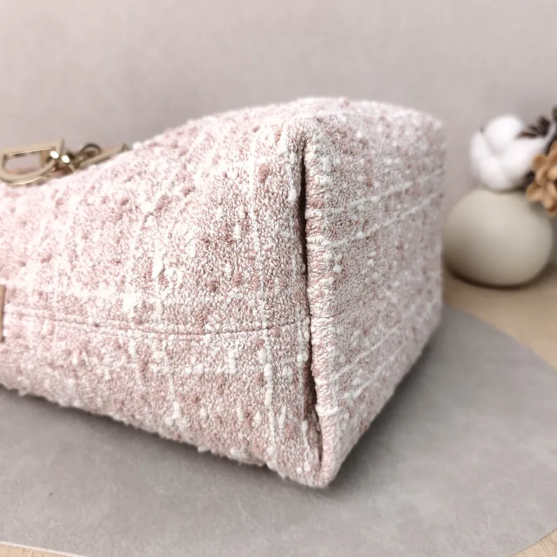 DIOR Top Handle Bag TOUJOURS Edition Pink Small 18.5 × 12 × 18.5 cm — detail view 3 of 14