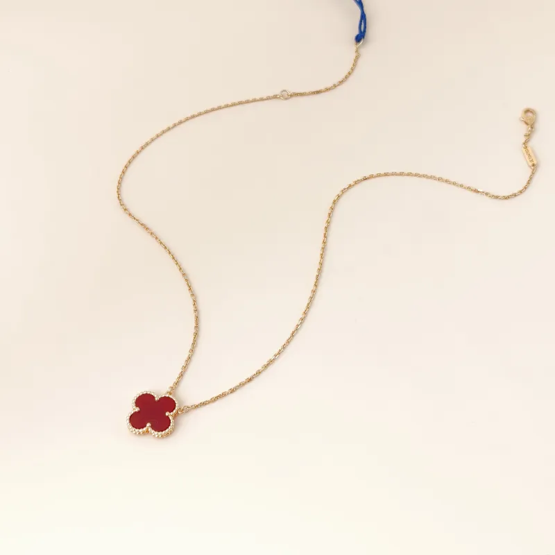 Van Cleef & Arpels Necklace Alhambra Alhambra Collection Necklace 18KY ellow Gold Vintage Small42cm — cover view 8 of 12