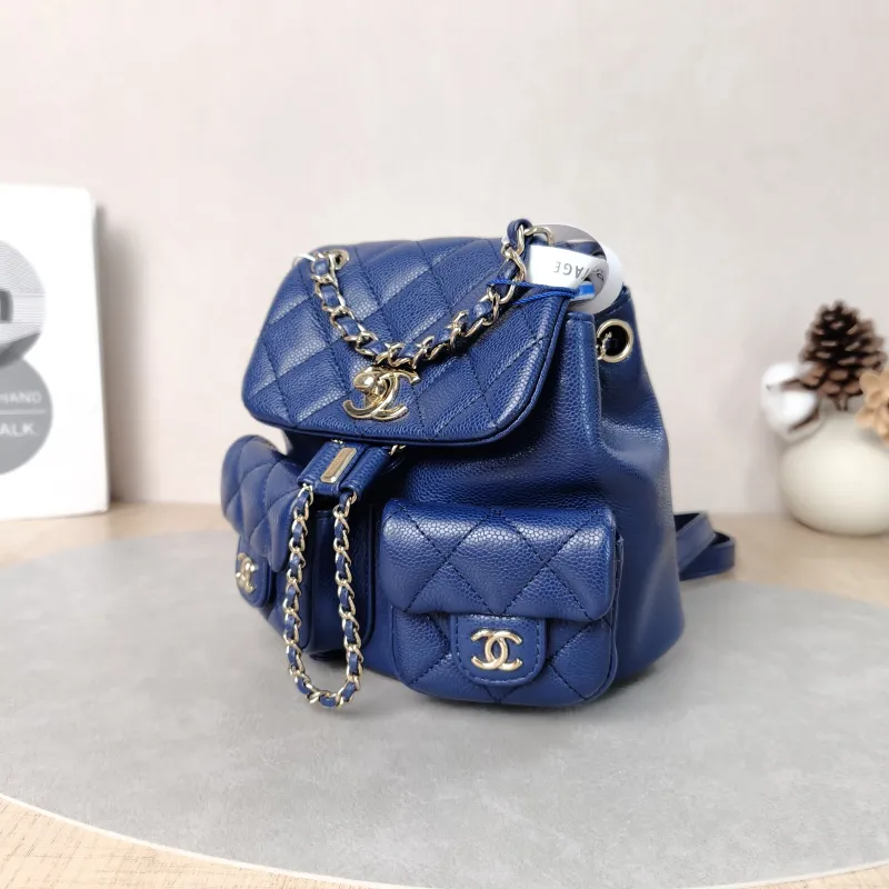 Chanel Backpack Duma Grained Calfskin Small16.5 × 10 × 17.5 cm — cover view 2 of 5