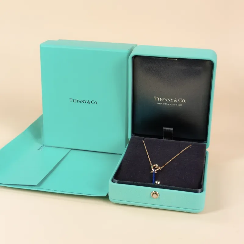 Tiffany&Co. Necklace Paloma Picasso Collection Loving Heart Necklace Rose Gold 18KR ose Gold One Size 41cm — cover view 6 of 10