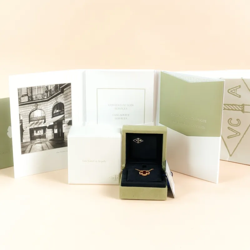 Van Cleef & Arpels Necklace Alhambra Alhambra Collection Necklace 18KY ellow Gold Vintage Small 41cm — cover view 8 of 10