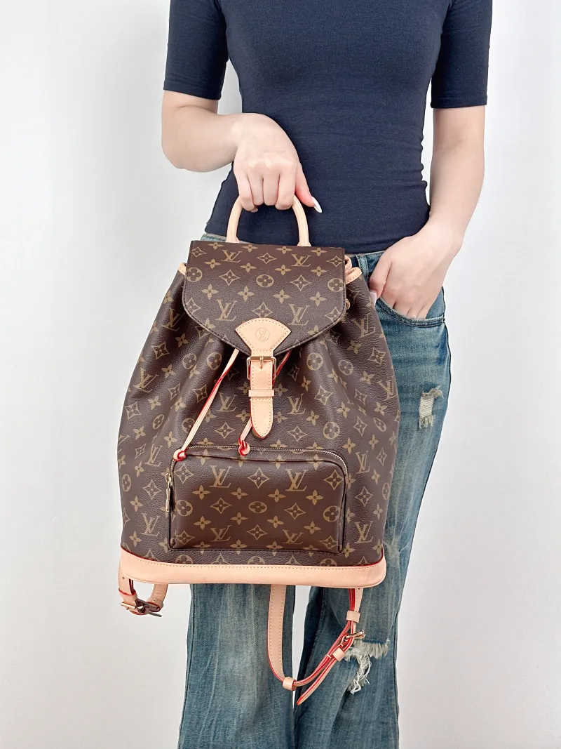 Louis Vuitton Backpack MONTSOURIS Backpack Edition Monogram PVC Medium38 × 21 × 35 cm — on-model view 3 of 3