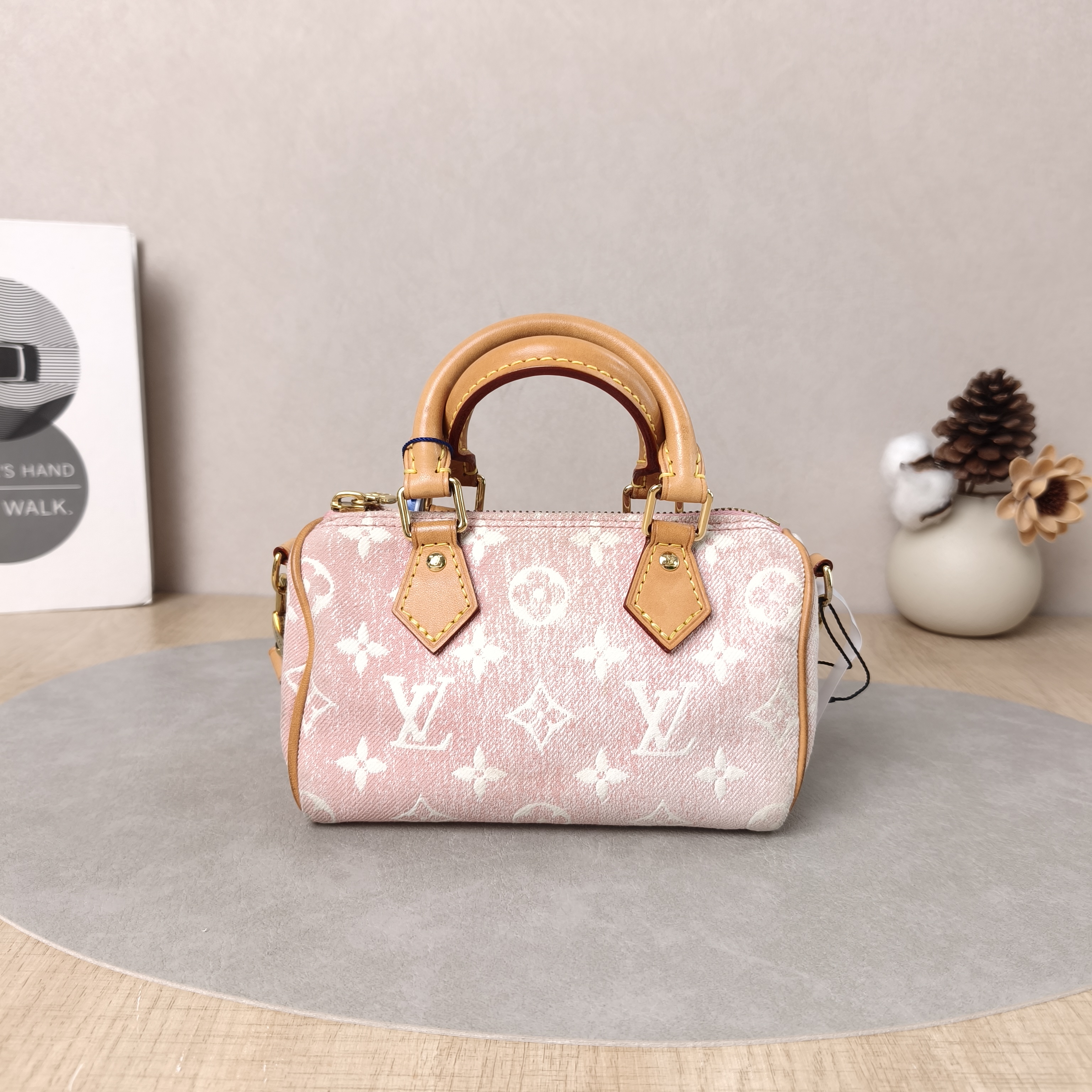 Louis Vuitton Crossbody Bag Speedy Nano nano16 × 7.5 × 10 cm