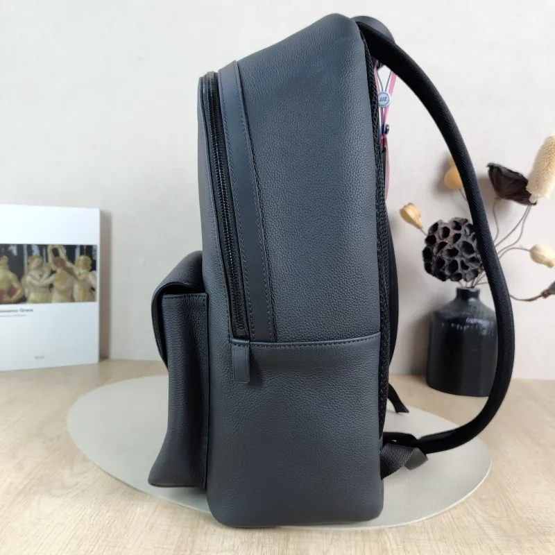Louis Vuitton Backpack Takeoff Backpack Black Calfskin One Size 30 × 14 × 43 cm — detail view 4 of 12