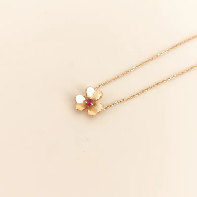 Van Cleef & Arpels Bracelet Frivole Collection Single-Motif Bracelet Rose Gold 18KR ose Gold Mini 17.5 cm — cover view 3 of 6