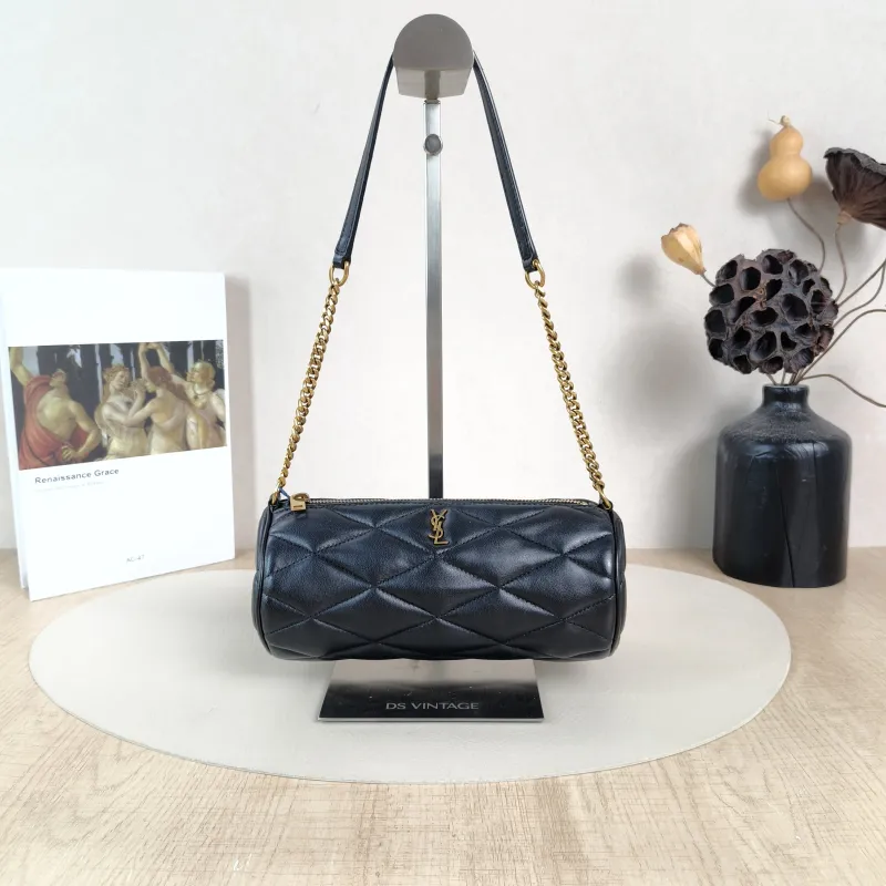 SAINT LAURENT Shoulder Bag Sade Black SL ambskinmini20 × 10 × 10 cm