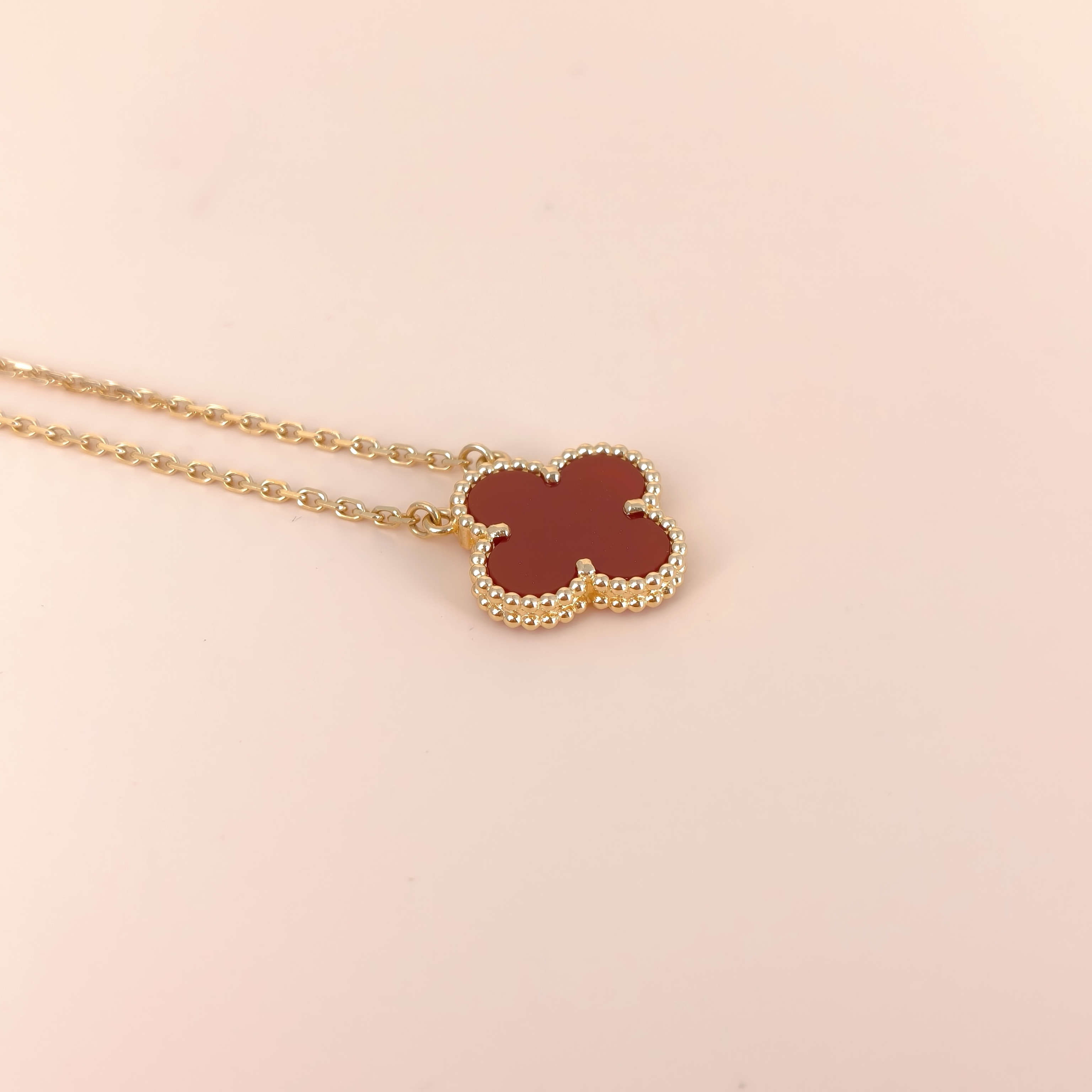 Van Cleef & Arpels Necklace Alhambra Alhambra Collection Necklace 18KY ellow Gold Vintage Small42cm — cover view 8 of 10