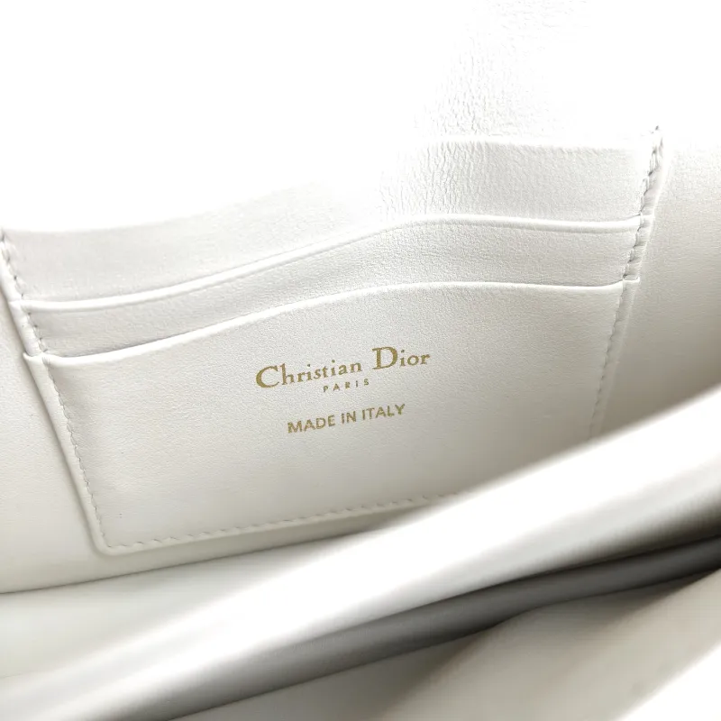 DIOR Shoulder Bag My Chain Bag White Lambskin mini21 × 4.5 × 11.5 cm — detail view 1 of 11