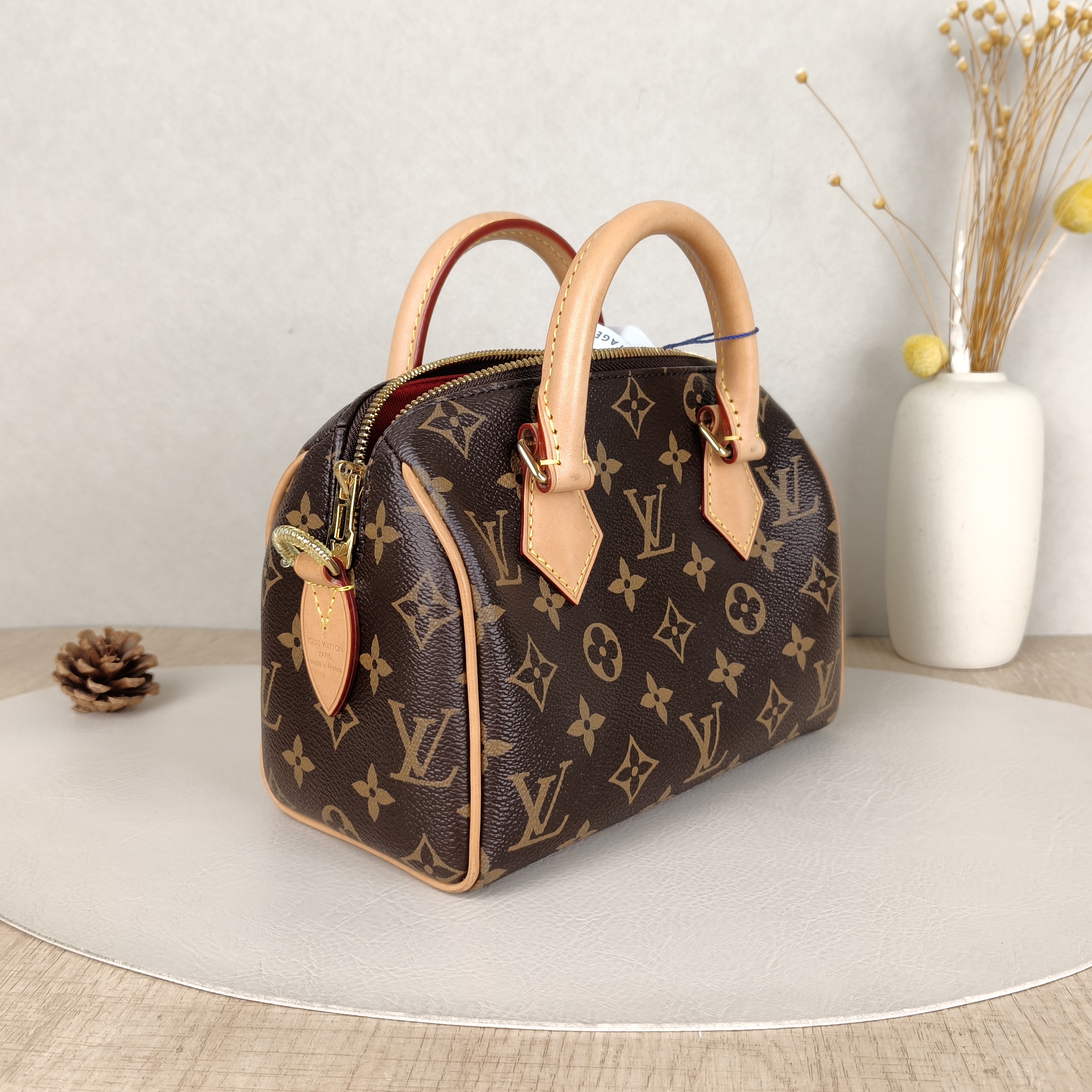 Louis Vuitton Crossbody Bag Speedy20 Shoulder Strap PVC Small20.5 × 12 × 13.5 cm — cover view 5 of 5