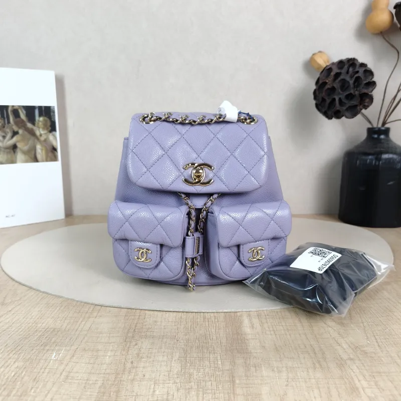 Chanel Backpack Duma Calfskin Small 16.5 × 10 × 17.5 cm — cover view 5 of 6