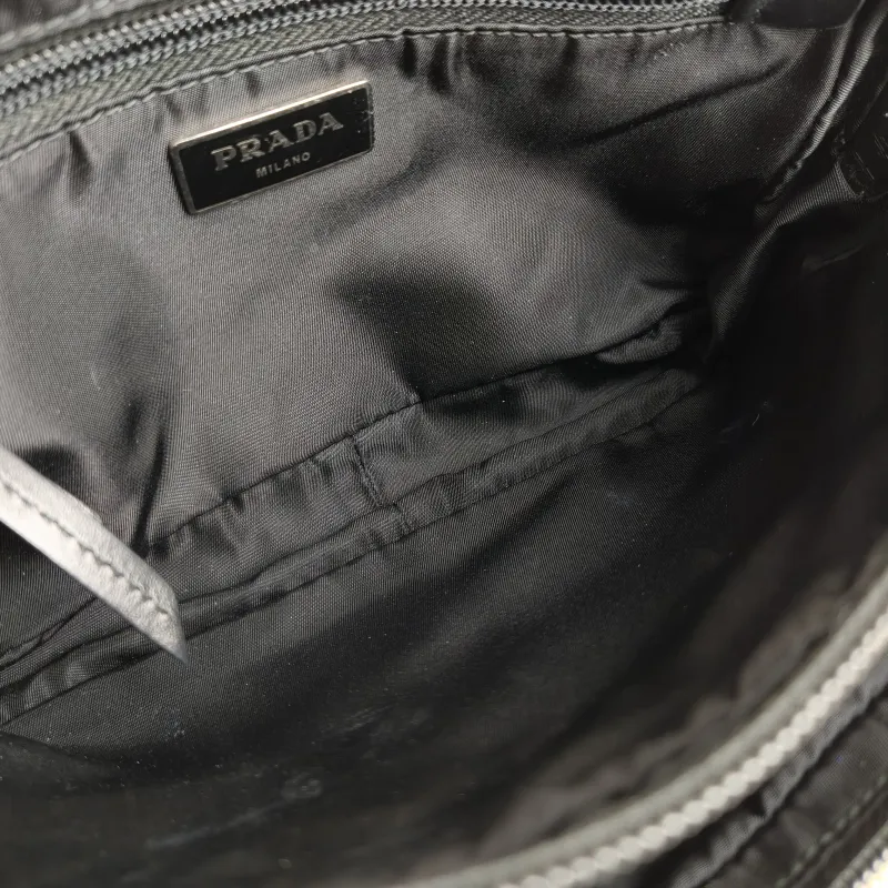 PRADA Belt Bag Belt Bag Black Nylon One Size 22 × 4 × 14 cm — detail view 3 of 10