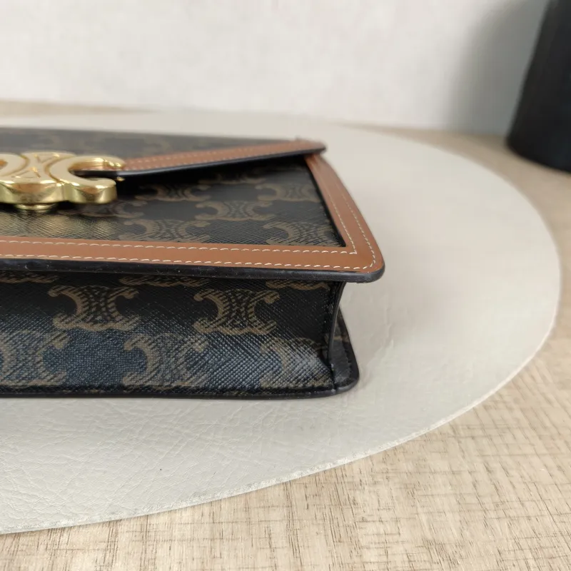 CELINE Crossbody Bag MARGO Wallet Monogram PVC Mini 19.5 × 4.5 × 13 cm — detail view 12 of 13