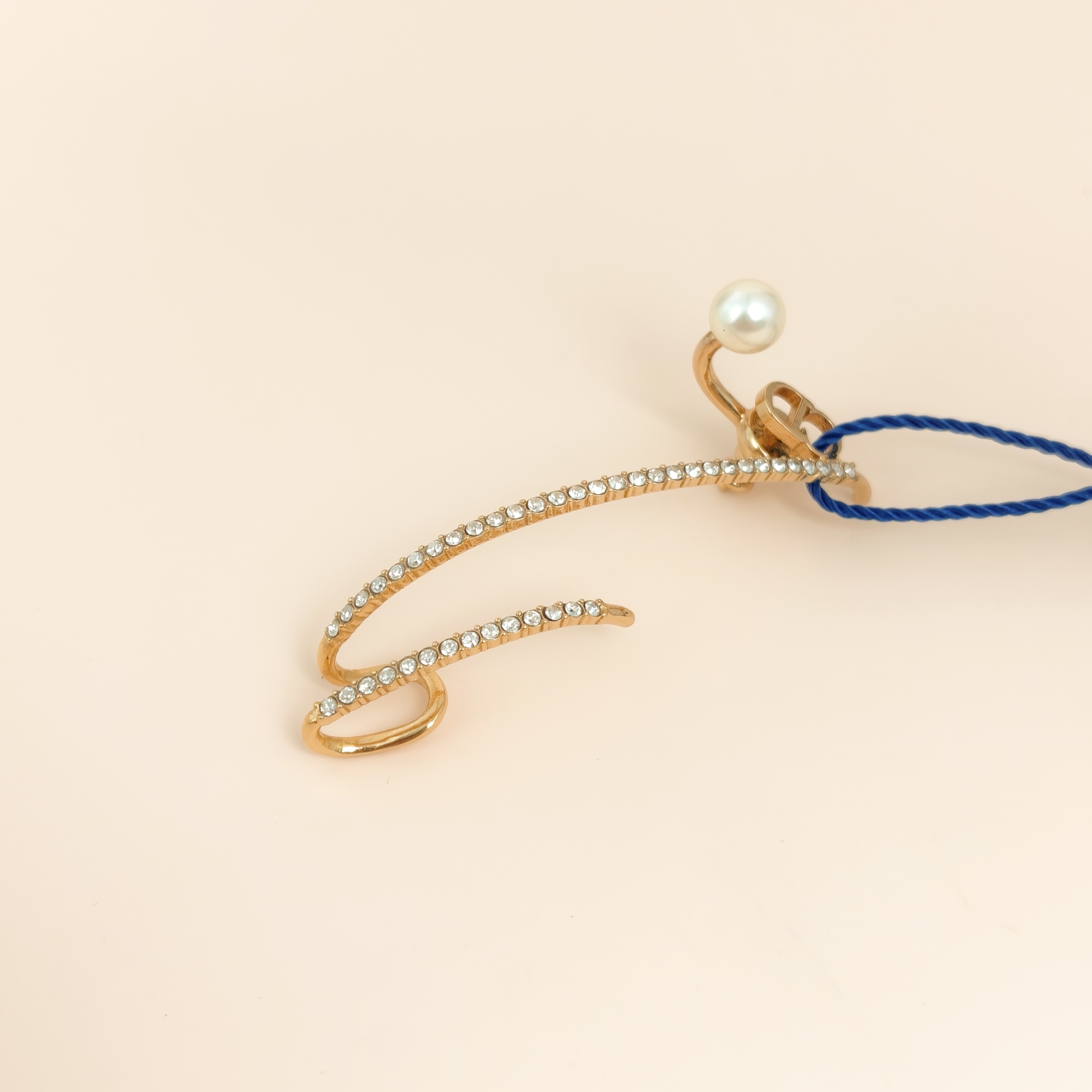 DIOR Earrings CD Pearl Earrings Gold One Size — cover view 5 of 6