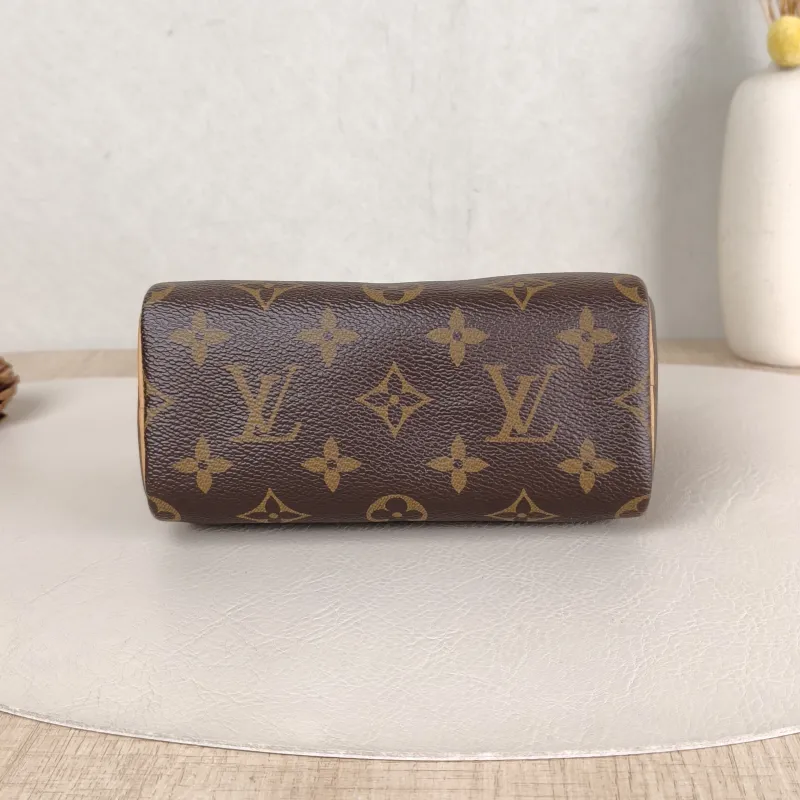 Louis Vuitton Crossbody Bag Speedy Nano Shoulder Strap PVC nano 16 × 7.5 × 10 cm — cover view 2 of 5