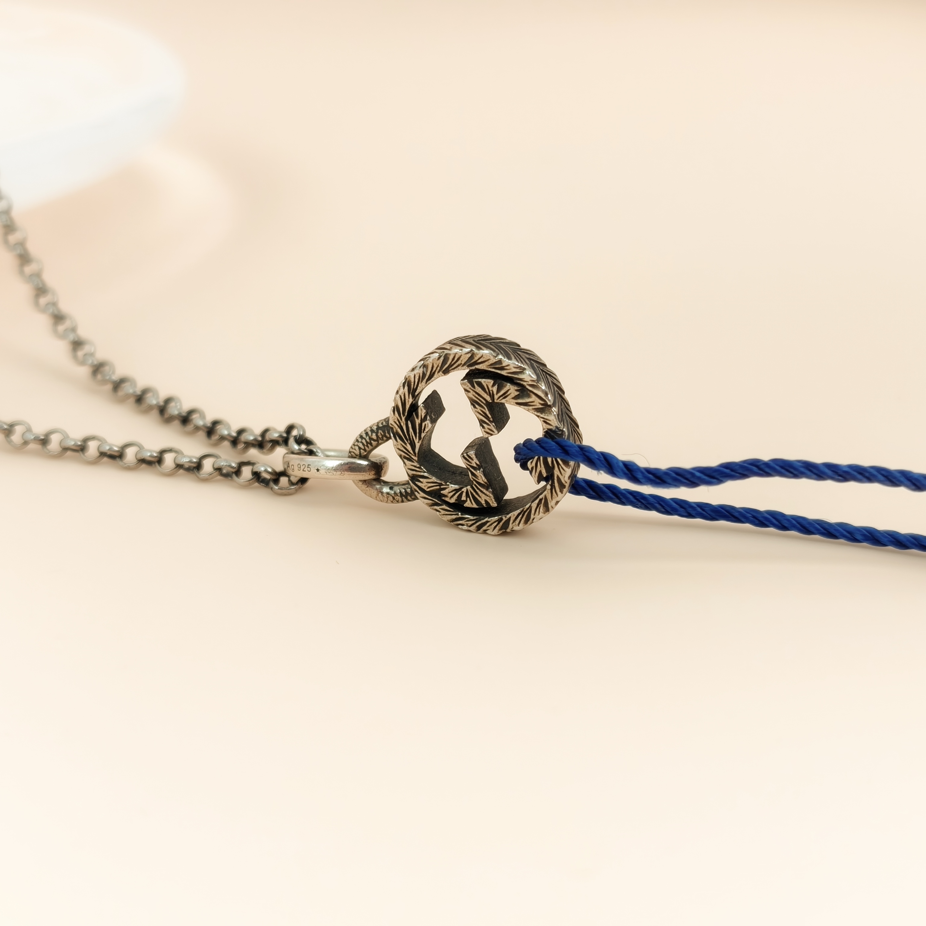 GUCCI Necklace Necklace Silver925 One Size49cm — cover view 3 of 11
