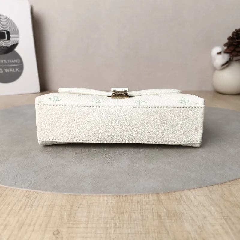 Louis Vuitton Crossbody Bag MADELEINE White · Green Calfskinnano21 × 6 × 12.5 cm — cover view 2 of 6