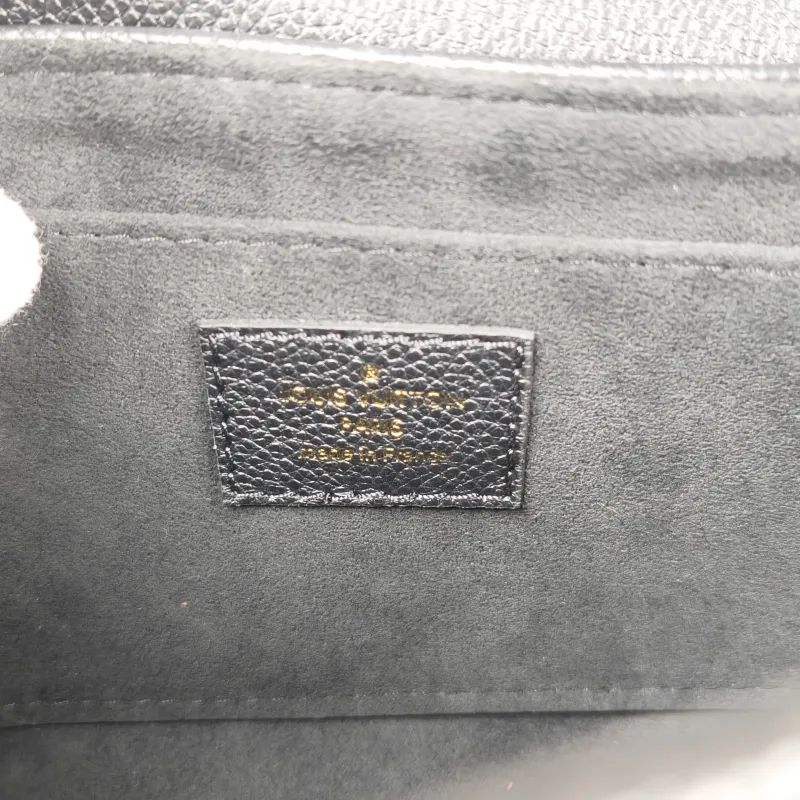 Louis Vuitton Crossbody Bag Favorite Black · White Empreinte Embossed Calfskin Medium 24 × 9 × 14 cm — detail view 3 of 12
