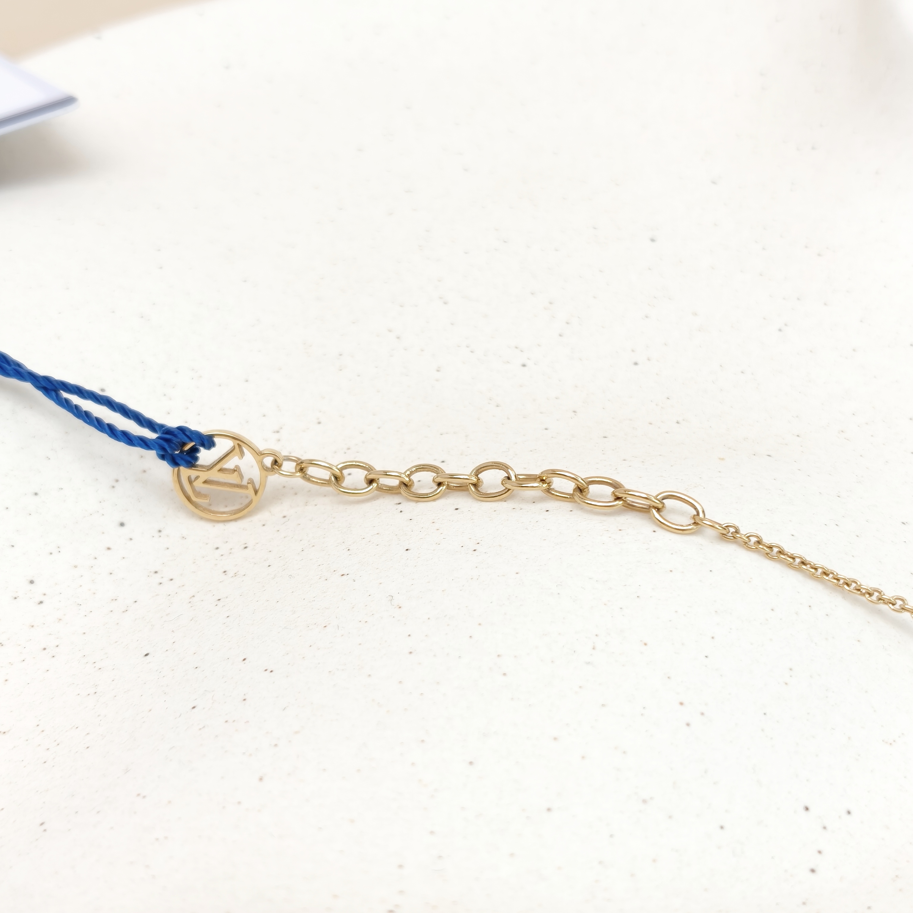 Louis Vuitton Braceletlogo Pink Bracelet Gold One Size21cm — cover view 5 of 9