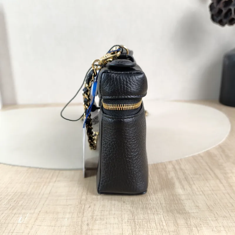 Chanel Crossbody Bag lp Box Bag Top Handle Crossbody Bag Black Calfskin One Size 19.5 × 5 × 17 cm — detail view 3 of 14