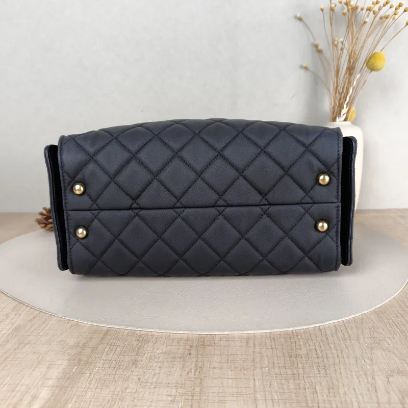 Chanel Shoulder Bag 25Bag Grey Canvas Small 26 × 14 × 30 cm — cover view 2 of 6