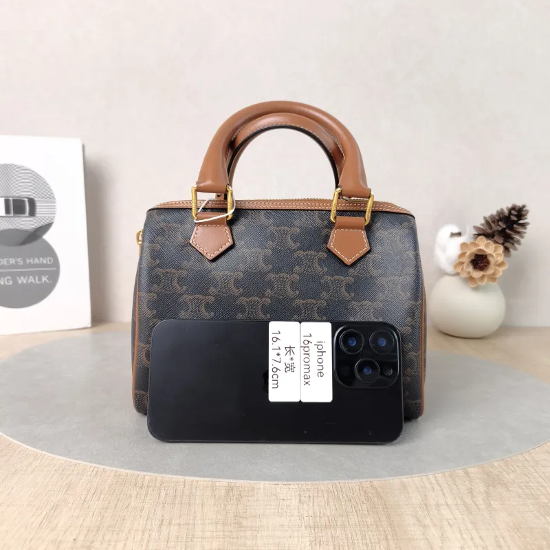 CELINE Crossbody Bag Monogram PVC Small 20 × 10.5 × 15.5 cm — cover view 5 of 5