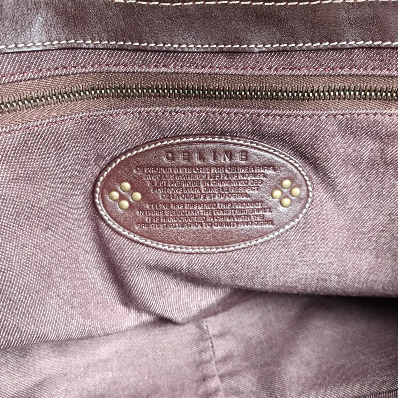 CELINE Top Handle Bag Top Handle Bag Red Canvas One Size45 × 10 × 24 cm — detail view 5 of 11
