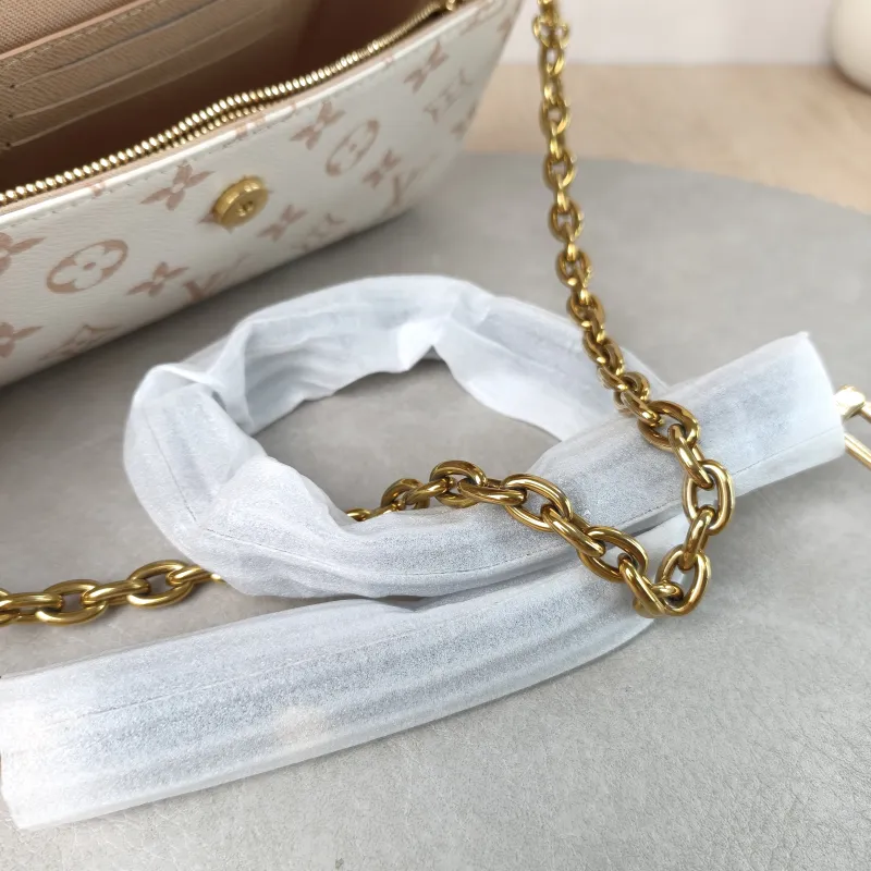 Louis Vuitton Crossbody Bag IVY · Beige PVC Small 23.5 × 4.3 × 12 cm Conditioned — detail view 9 of 11