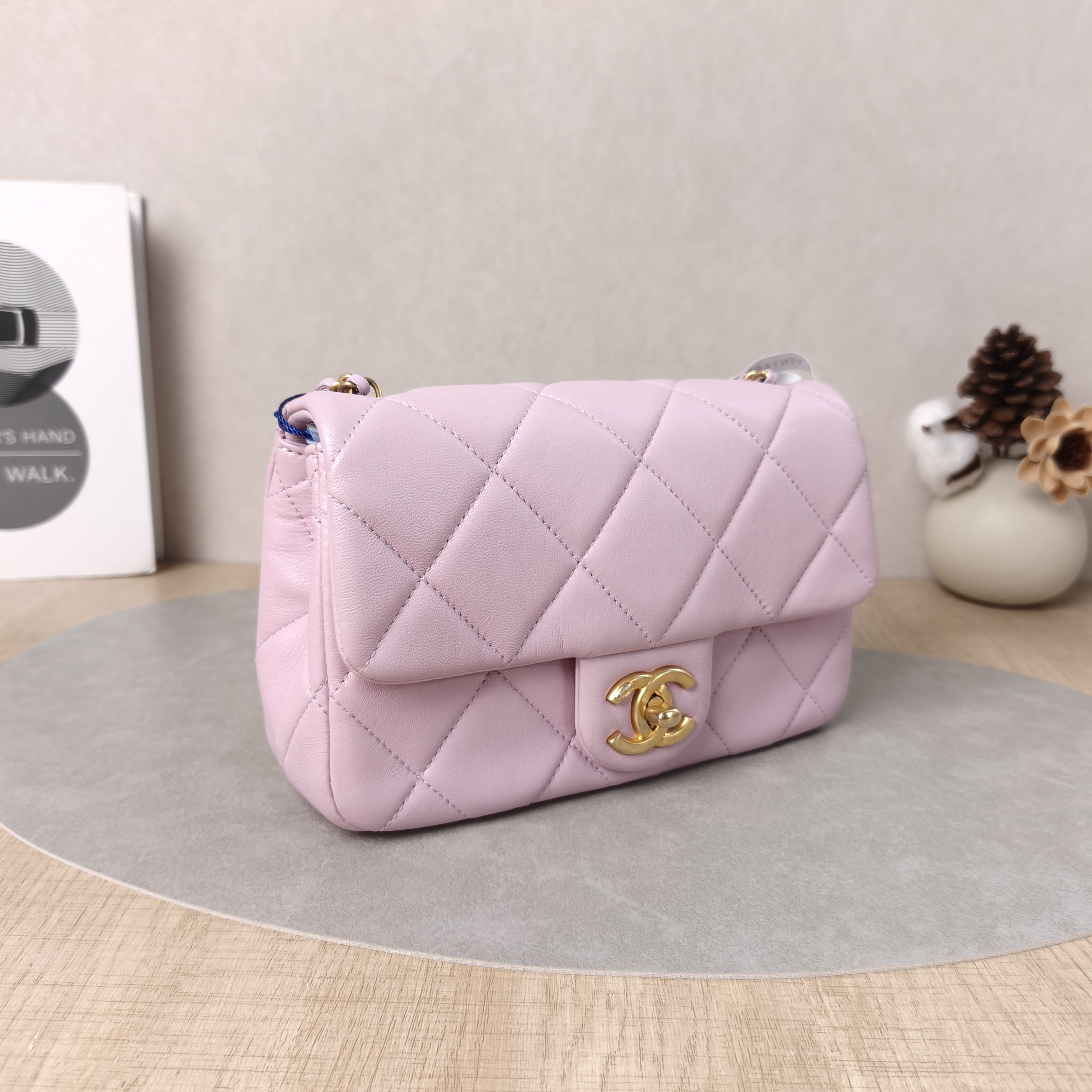 Chanel Crossbody Bag24s mini Pink Lambskin mini20.5 × 6.5 × 13 cm — cover view 5 of 6