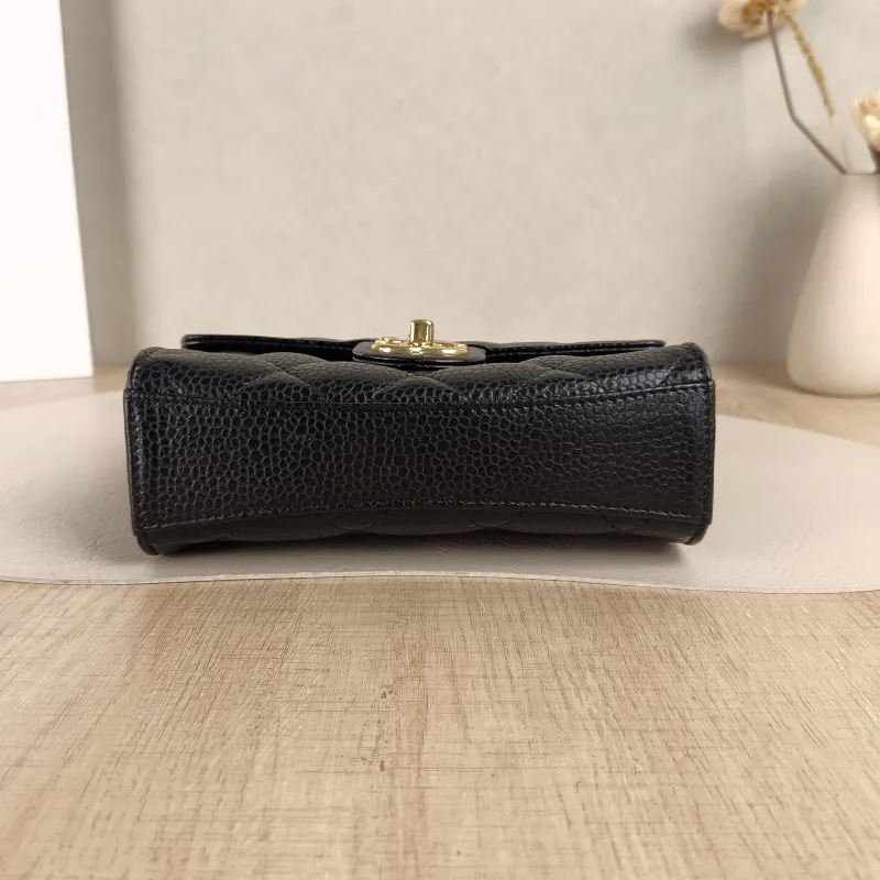 Chanel Crossbody Bag26c Crossbody Bag Black Grained Calfskinmini19 × 7 × 13 cm — cover view 3 of 6