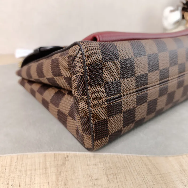 Louis Vuitton Shoulder Bag VAVIN Red · PVC Small 25 × 9.5 × 17 cm — detail view 4 of 13
