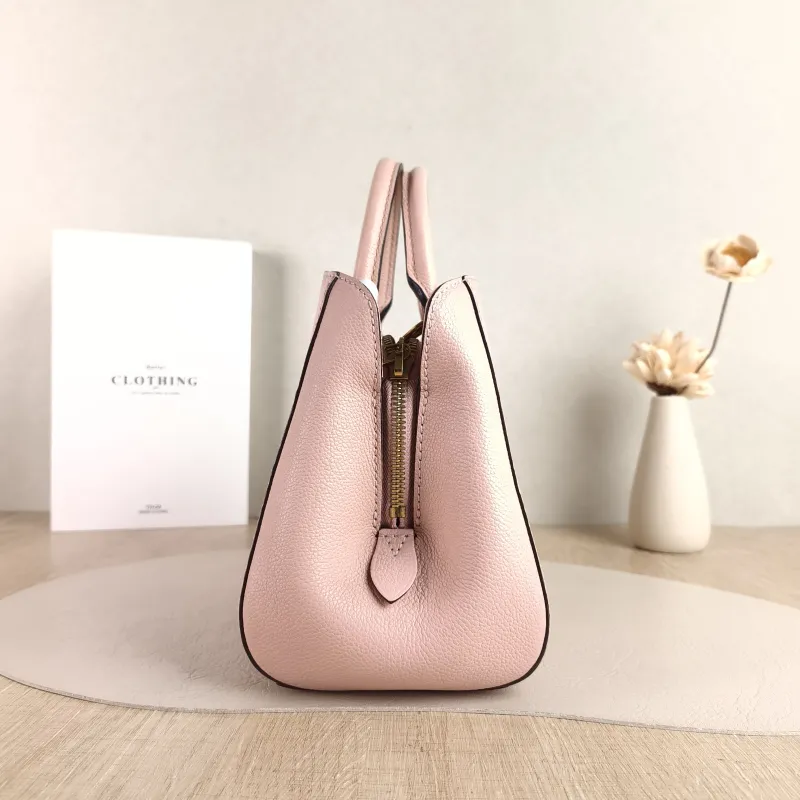 Louis Vuitton Top Handle Bag Montaigne Pink Calfskin BB 29 × 13 × 20 cm — detail view 10 of 11