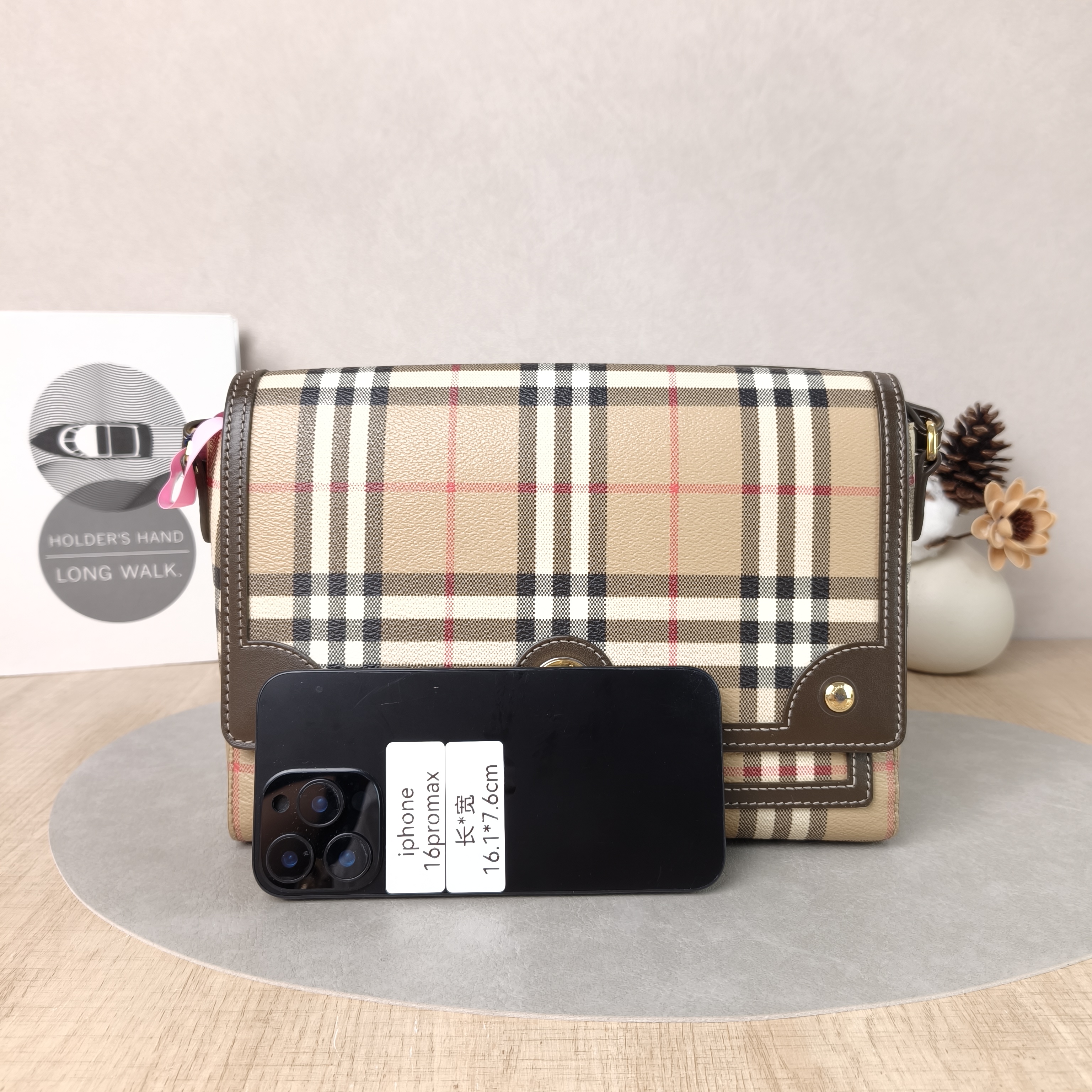 BURBERRY Crossbody Bagnote Messenger Bag Colorblock PVC One Size25 × 9 × 18 cm — cover view 2 of 5
