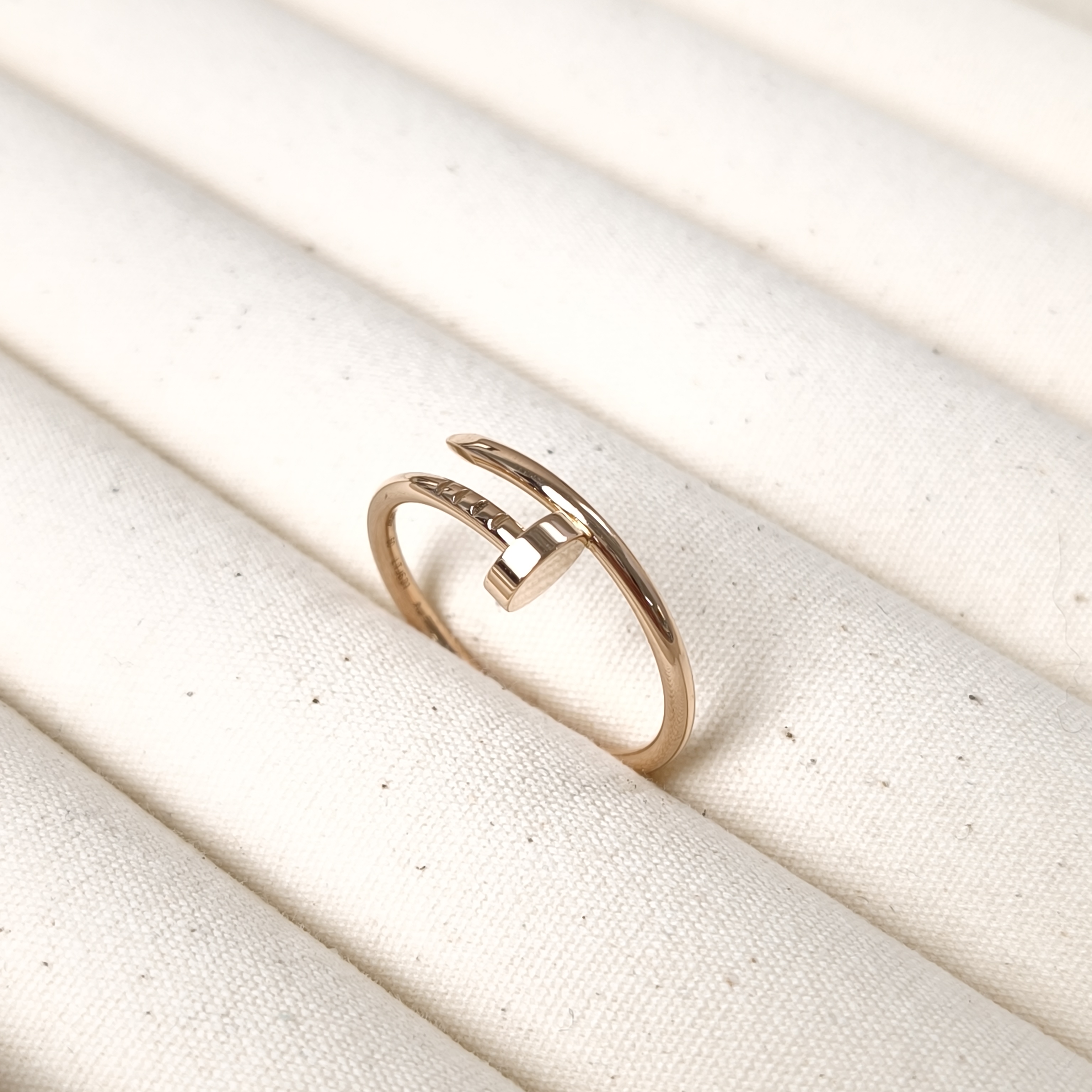 CARTIER Ring Juste un Clou Ring Gold18k One Size60 One Size — cover view 3 of 9