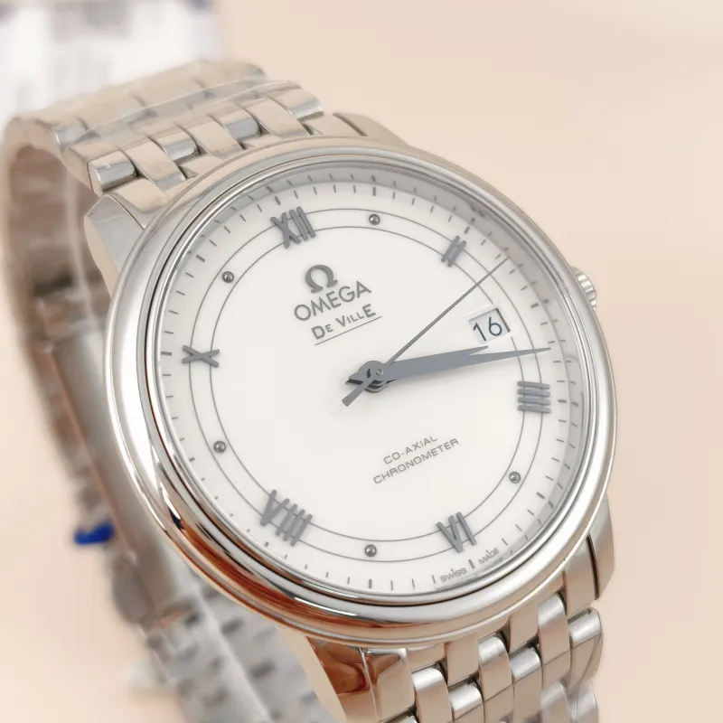 OMEGA Watch Collection Watch White One Size 36.8mm Watch โ cover view 8 of 12