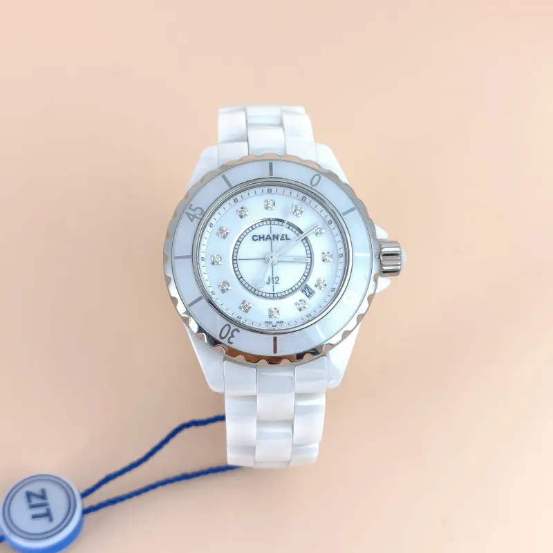 Chanel Watch J12Collection H1628Watch White One Size 33mm