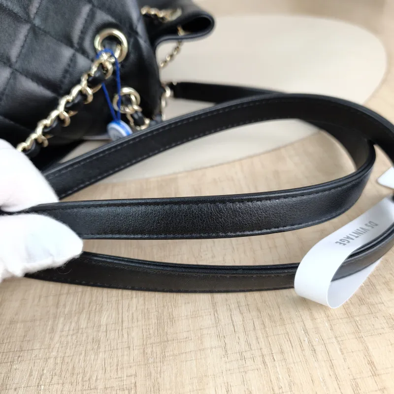 Chanel Backpack Duma Black Lambskin Small18 × 9.5 × 19 cm — detail view 8 of 12
