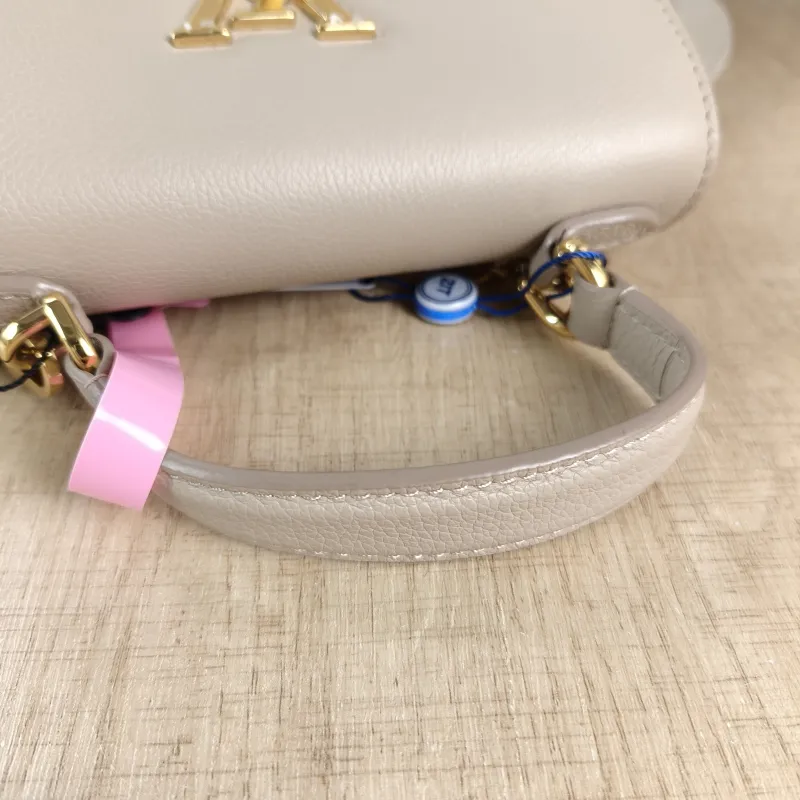 Louis Vuitton Crossbody Bag Lockme Ever Top Handle Bag Calfskin Mini 23 × 10 × 17 cm — detail view 13 of 13