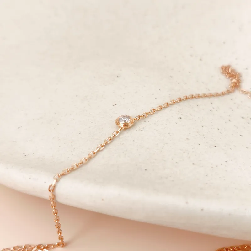 CARTIER Necklace d'Amour Necklace Rose Gold 18KR ose Gold Small 41cm — cover view 3 of 9