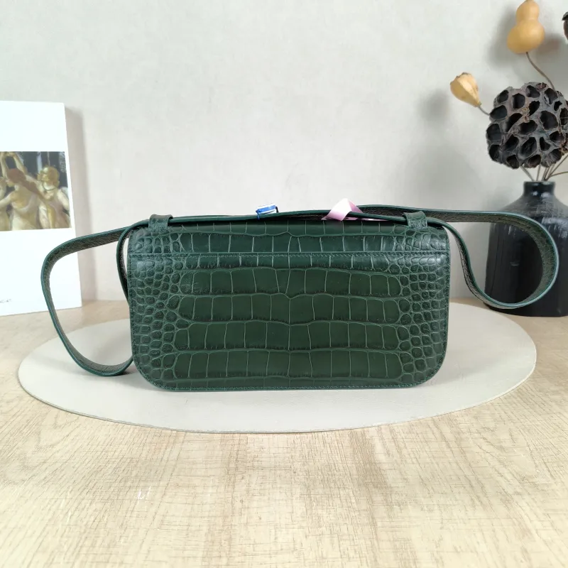 BALENCIAGA Shoulder Bag GOSSIP Green Calfskin Small 23.5 × 10.5 × 12.5 cm — cover view 5 of 5