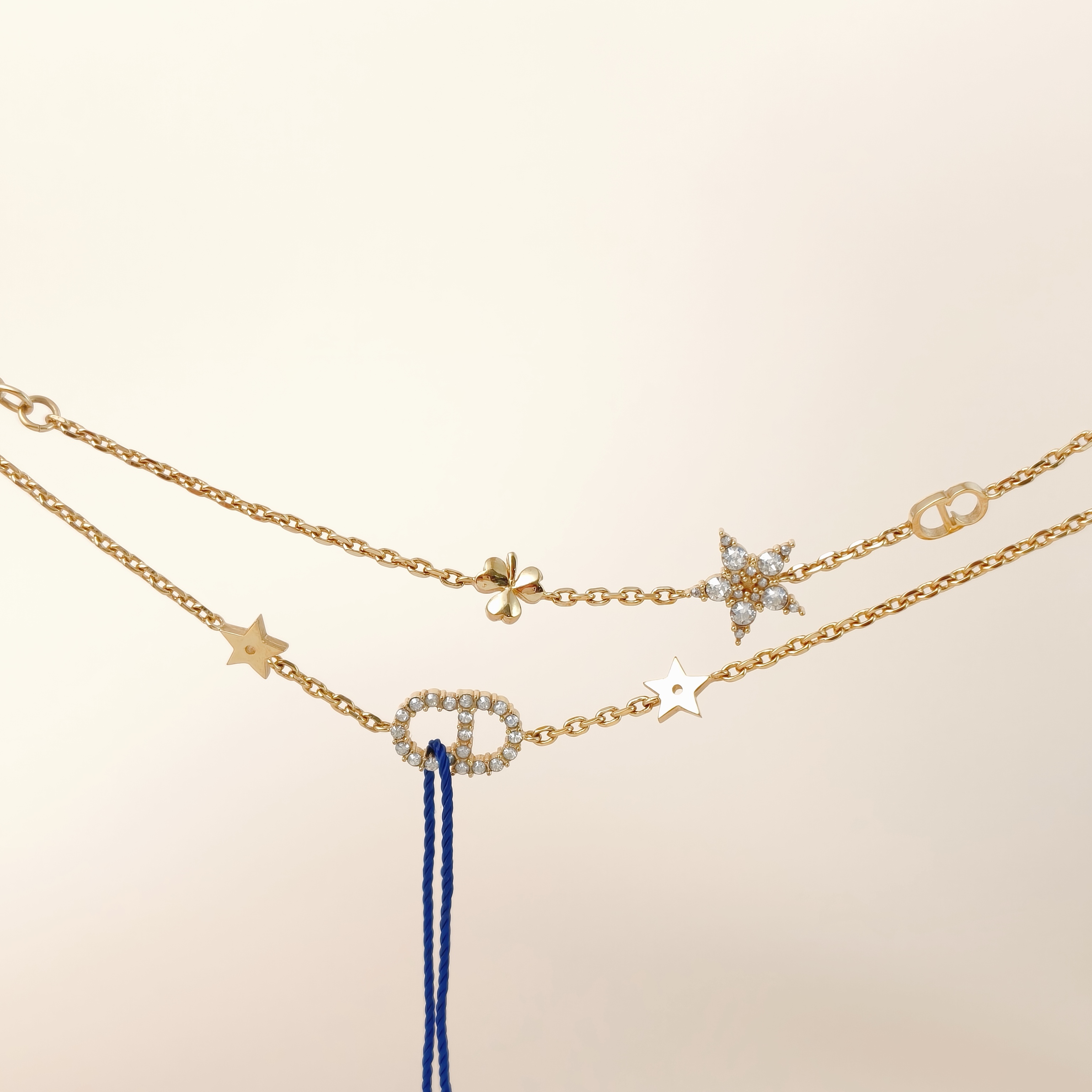 DIOR Necklace Necklace Gold One Size40cm