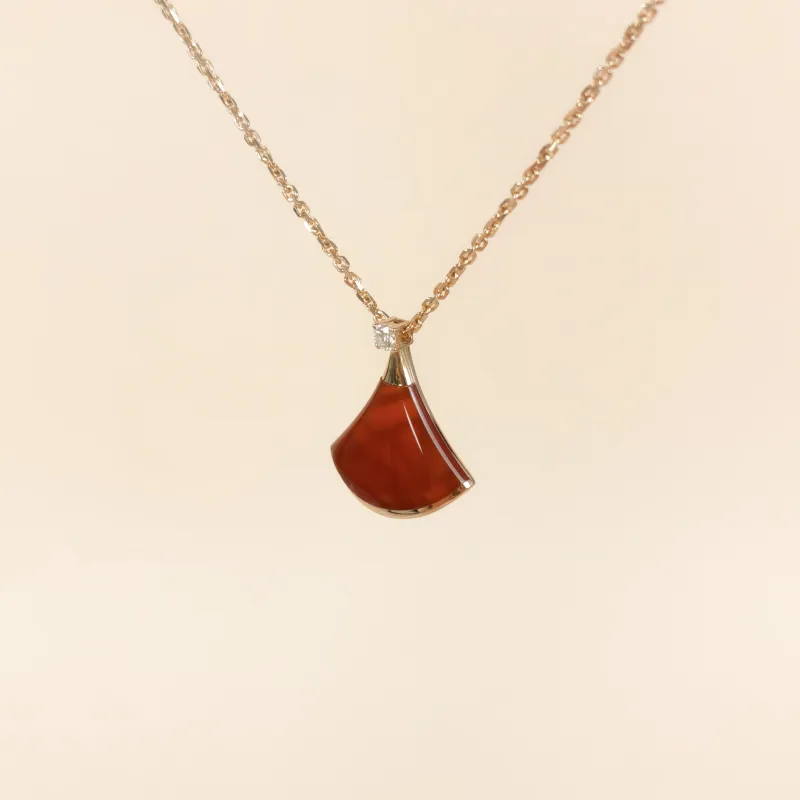 Bvlgari Necklace DIVAS’ DREAM Collection Diamond18KR ose Gold Small 43cm — cover view 5 of 10