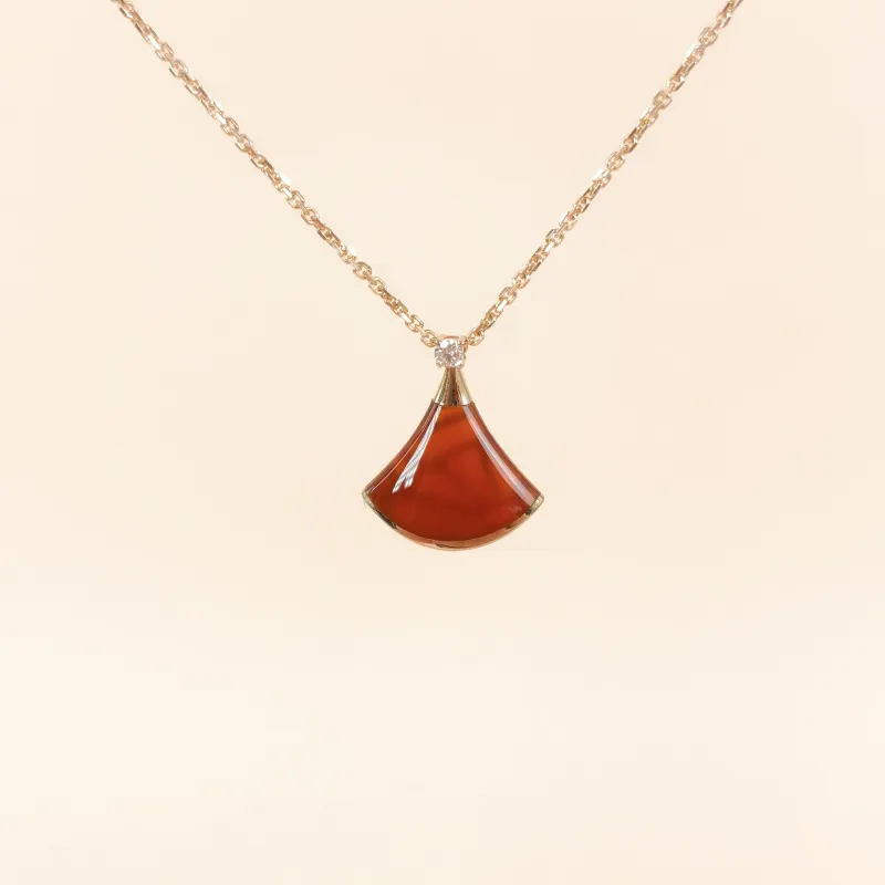 Bvlgari Necklace DIVAS’ DREAM Collection Diamond18KR ose Gold Small 43cm